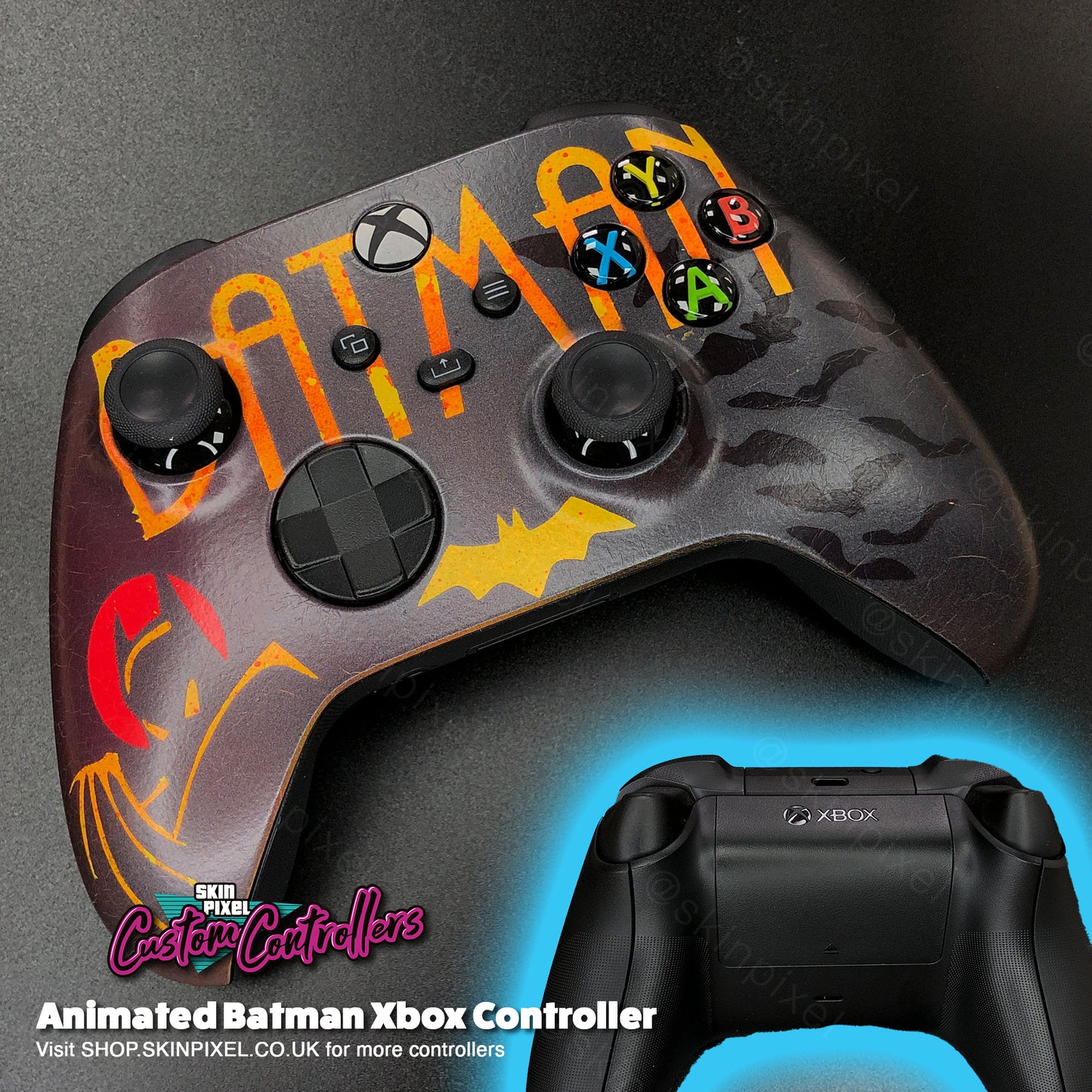 Animated Batman - Xbox Series Controller