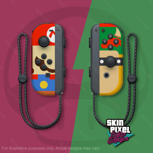 Mario Minimal Design Pairs Joy-Con