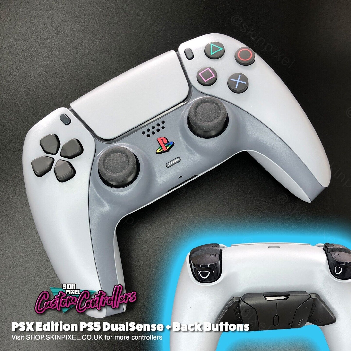 Classic Edition PSX DualSense PlayStation 5 Controller with Back Buttons